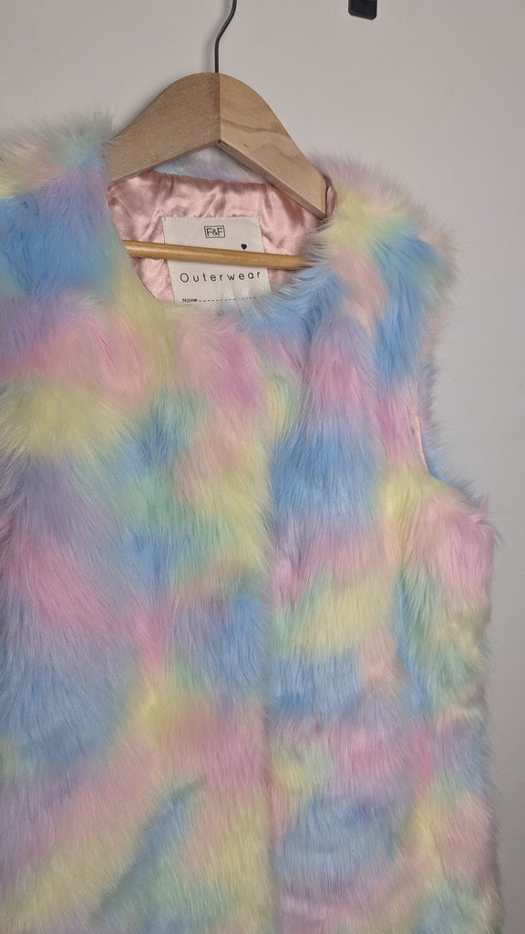 NEW F&F Pastel Fluffy Long Body Warmer - Girls 13-14 Years Little Ones Preloved Used, Preloved, Preworn Baby, Girls & Boys Clothes. Kids & Children's second hand Clothing UK Online. Cheap affordable. Brands including Next, Joules, Nutmeg Morrisons, TU, F&F, H&M.