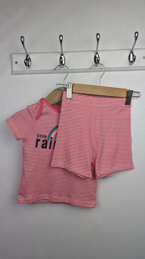 NEW F&F Rainbow Shorts & Top Set 9-12m F&F Used, Preloved, Preworn Baby, Girls & Boys Clothes. Kids & Children's second hand Clothing UK Online. Cheap affordable. Brands including Next, Joules, Nutmeg Morrisons, TU, F&F, H&M.