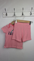 NEW F&F Rainbow Shorts & Top Set - Girls 9 - 12 Months - Little Ones Preloved. Second Hand Children's & Preloved Baby, Kids, Girls & Boys Clothes. UK online
