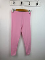 NEW George Pink Lace Trim Leggings - Girls 7 - 8 Years - Little Ones Preloved. Second Hand Children's & Preloved Baby, Kids, Girls & Boys Clothes. UK online