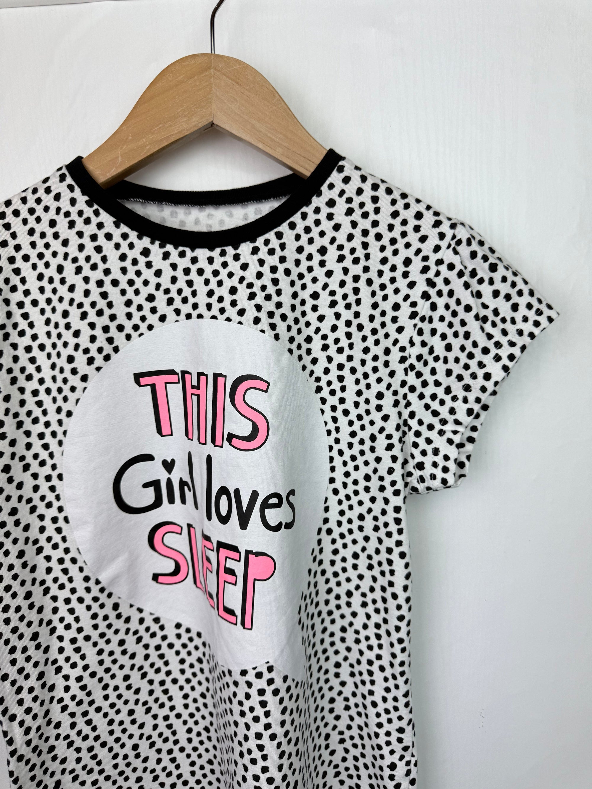 NEW George This Girl Loves Sleep Top - Girls 11 - 12 Years - Little Ones Preloved. Second Hand Children's & Preloved Baby, Kids, Girls & Boys Clothes. UK online