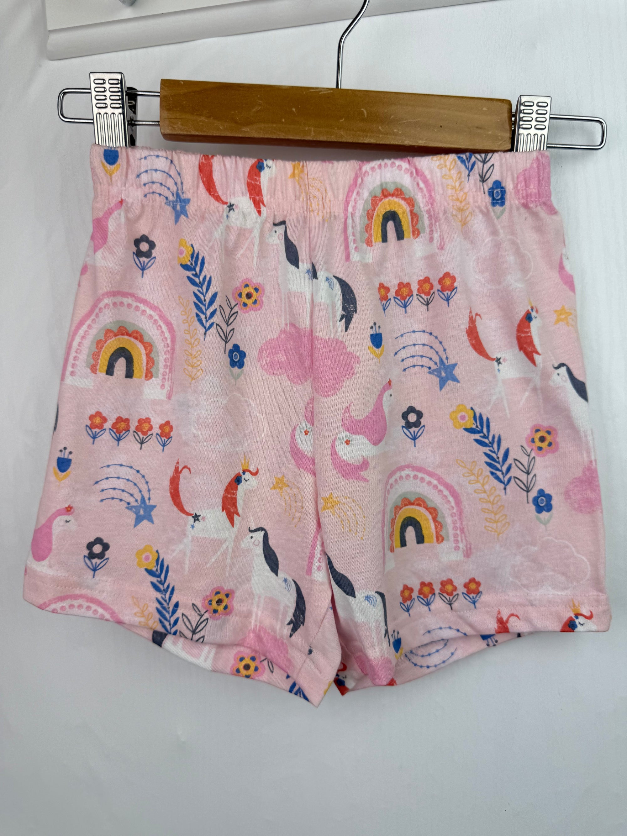 NEW George Unicorn Shorts - Girls 4 - 5 Years - Little Ones Preloved. Second Hand Children's & Preloved Baby, Kids, Girls & Boys Clothes. UK online