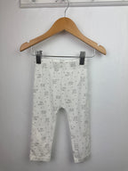 NEW George White Ribbed Leggings - Unisex 9 - 12 Months - Little Ones Preloved. Second Hand Children's & Preloved Baby, Kids, Girls & Boys Clothes. UK online