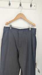NEW Grey Straight Leg School Trousers - Boys 12 - 13 Years - Little Ones Preloved. Second Hand Children's & Preloved Baby, Kids, Girls & Boys Clothes. UK online
