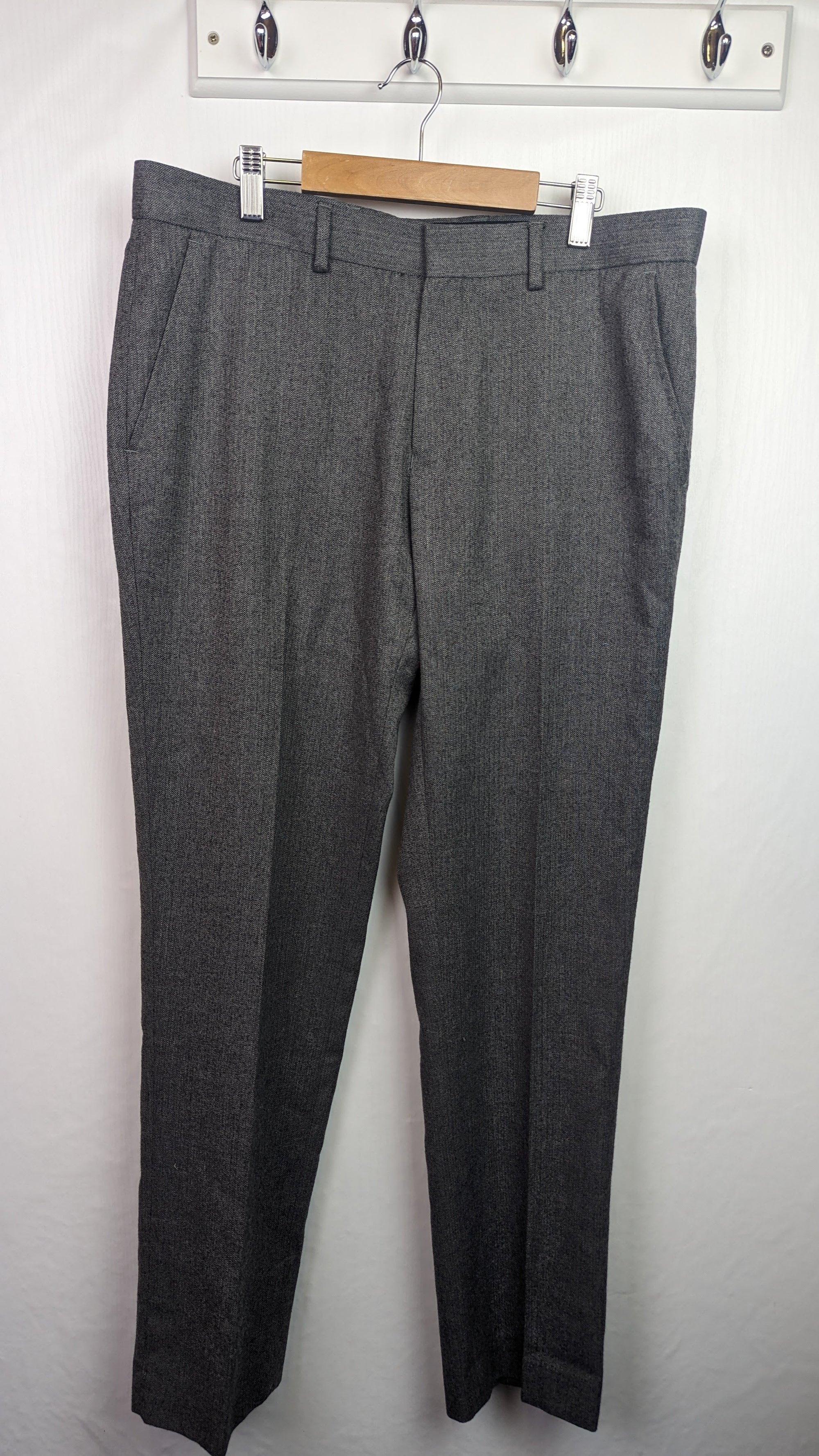 NEW Guide London Grey Mens Suit Trousers - Size 34R - Little Ones Preloved. Second Hand Children's & Preloved Baby, Kids, Girls & Boys Clothes. UK online