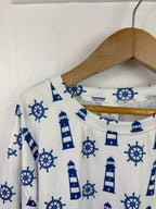 NEW Hibety Light House Long Sleeve Top - Unisex 10 - 12 Years - Little Ones Preloved. Second Hand Children's & Preloved Baby, Kids, Girls & Boys Clothes. UK online
