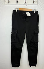 NEW H&M Black Cuffed Jeans - Boys 11 - 12 Years - Little Ones Preloved. Second Hand Children's & Preloved Baby, Kids, Girls & Boys Clothes. UK online