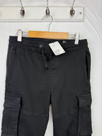 NEW H&M Black Cuffed Jeans - Boys 11 - 12 Years - Little Ones Preloved. Second Hand Children's & Preloved Baby, Kids, Girls & Boys Clothes. UK online