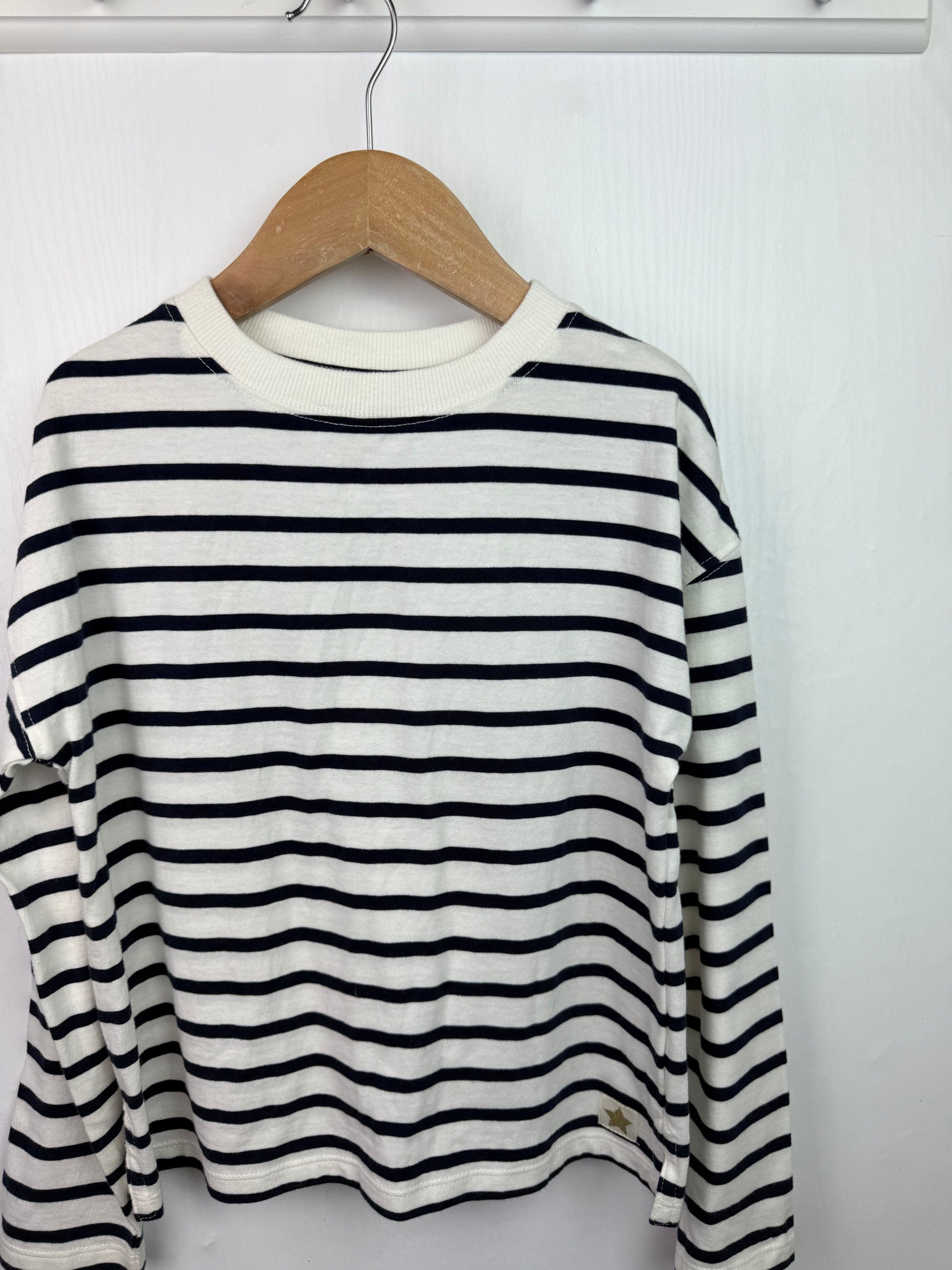 NEW John Lewis Striped Long Sleeve Top - Unisex 7 Years - Little Ones Preloved. Second Hand Children's & Preloved Baby, Kids, Girls & Boys Clothes. UK online