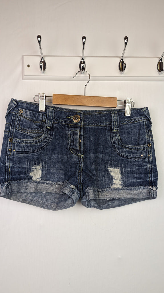 New Look Denim Shorts - Girls 13 Years New Look Used, Preloved, Preworn & Second Hand Baby, Kids & Children's Clothing UK Online. Cheap affordable. Brands including Next, Joules, Nutmeg Morrisons, TU, F&F, H&M.