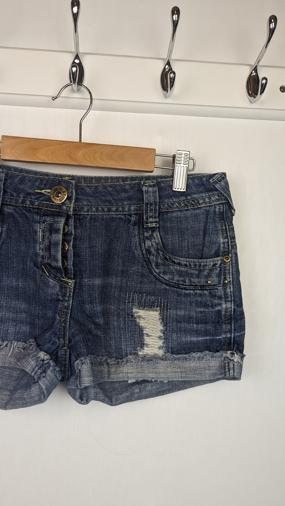 New Look Denim Shorts - Girls 13 Years New Look Used, Preloved, Preworn & Second Hand Baby, Kids & Children's Clothing UK Online. Cheap affordable. Brands including Next, Joules, Nutmeg Morrisons, TU, F&F, H&M.