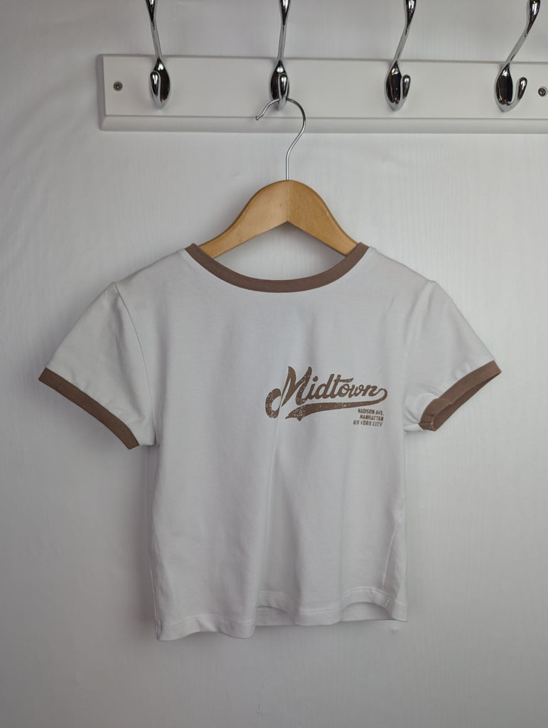 New-Look Midtown Top - Girls 9 Years Little Ones Preloved Used, Preloved, Preworn Baby, Girls & Boys Clothes. Kids & Children's second hand Clothing UK Online. Cheap affordable. Brands including Next, Joules, Nutmeg Morrisons, TU, F&F, H&M.
