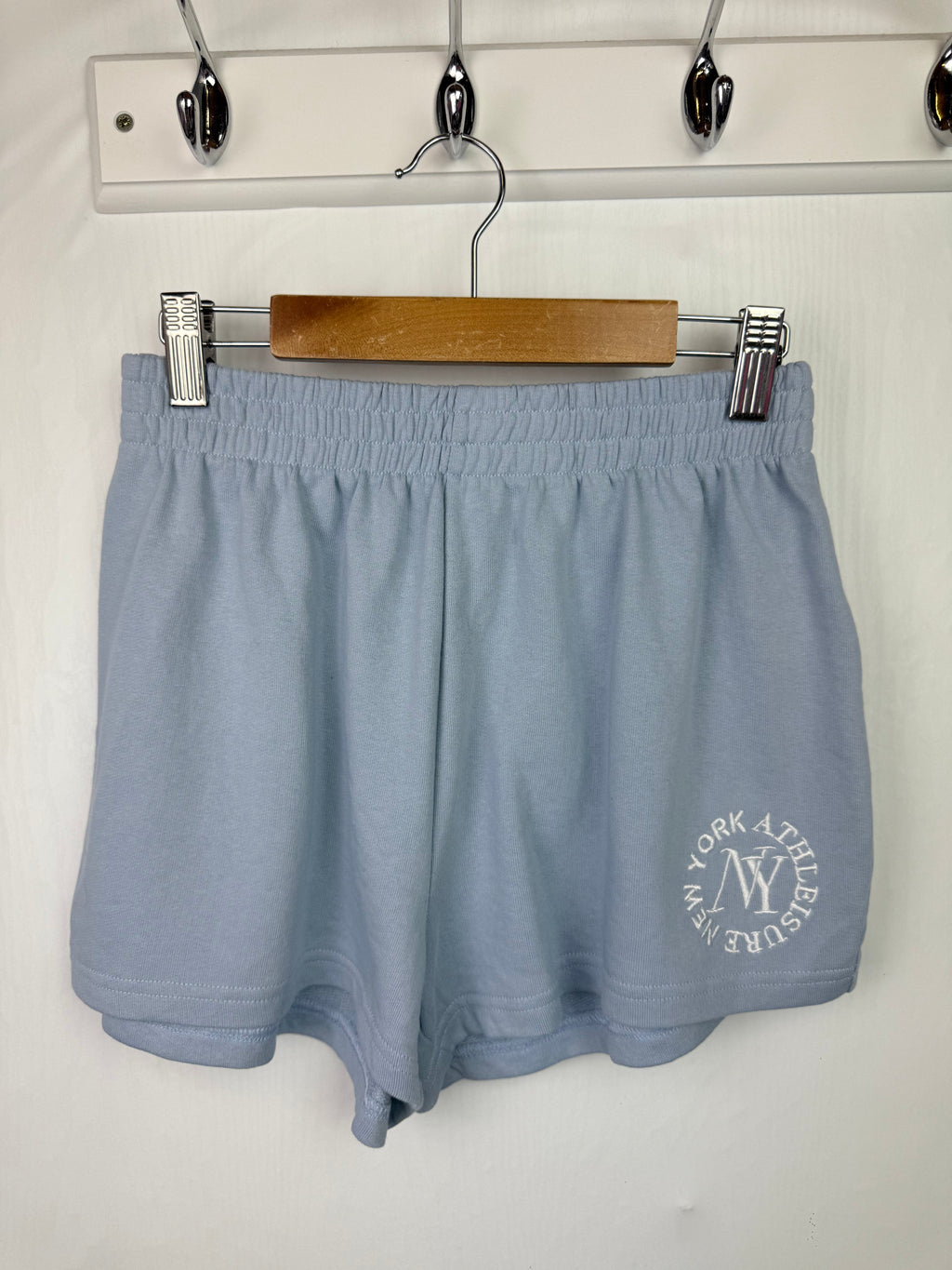 New Look New York Blue Shorts - Girls 12 - 13 Years - Little Ones Preloved. Second Hand Children's & Preloved Baby, Kids, Girls & Boys Clothes. UK online
