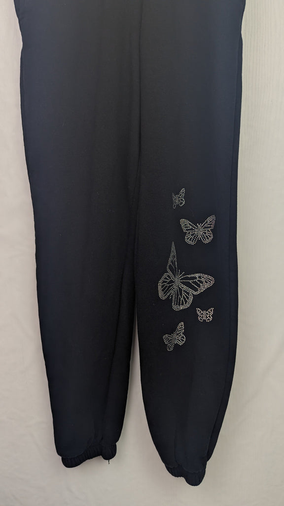 New Look Sequin Butterfly Joggers - Girls 10-11 Years New Look Used, Preloved, Preworn & Second Hand Baby, Kids & Children's Clothing UK Online. Cheap affordable. Brands including Next, Joules, Nutmeg Morrisons, TU, F&F, H&M.