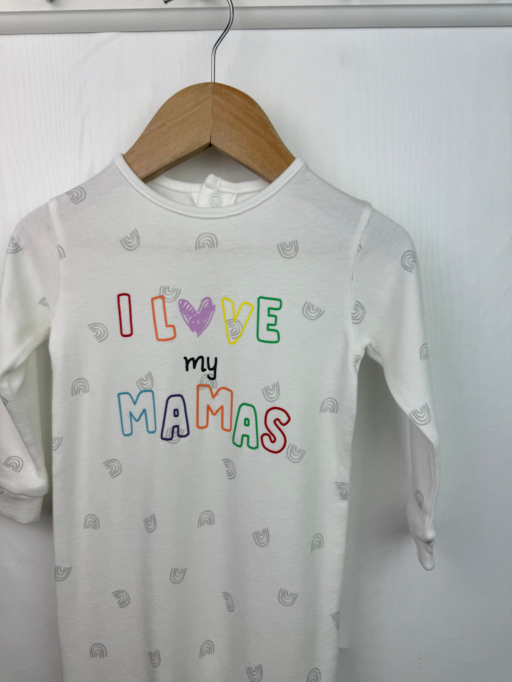 NEW Matalan Love My Mamas Sleepsuit - Unisex 6 - 9 Months - Little Ones Preloved. Second Hand Children's & Preloved Baby, Kids, Girls & Boys Clothes. UK online