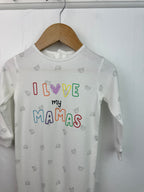 NEW Matalan Love My Mamas Sleepsuit - Unisex 6 - 9 Months - Little Ones Preloved. Second Hand Children's & Preloved Baby, Kids, Girls & Boys Clothes. UK online