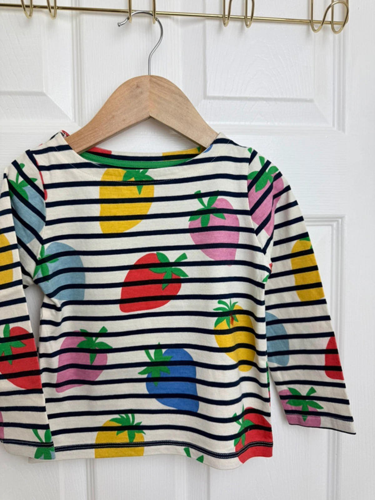 NEW Mini Boden Multi Strawberry Top - Girls 2 - 3 Years - Little Ones Preloved. Second Hand Children's & Preloved Baby, Kids, Girls & Boys Clothes. UK online