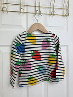 NEW Mini Boden Multi Strawberry Top - Girls 2 - 3 Years - Little Ones Preloved. Second Hand Children's & Preloved Baby, Kids, Girls & Boys Clothes. UK online