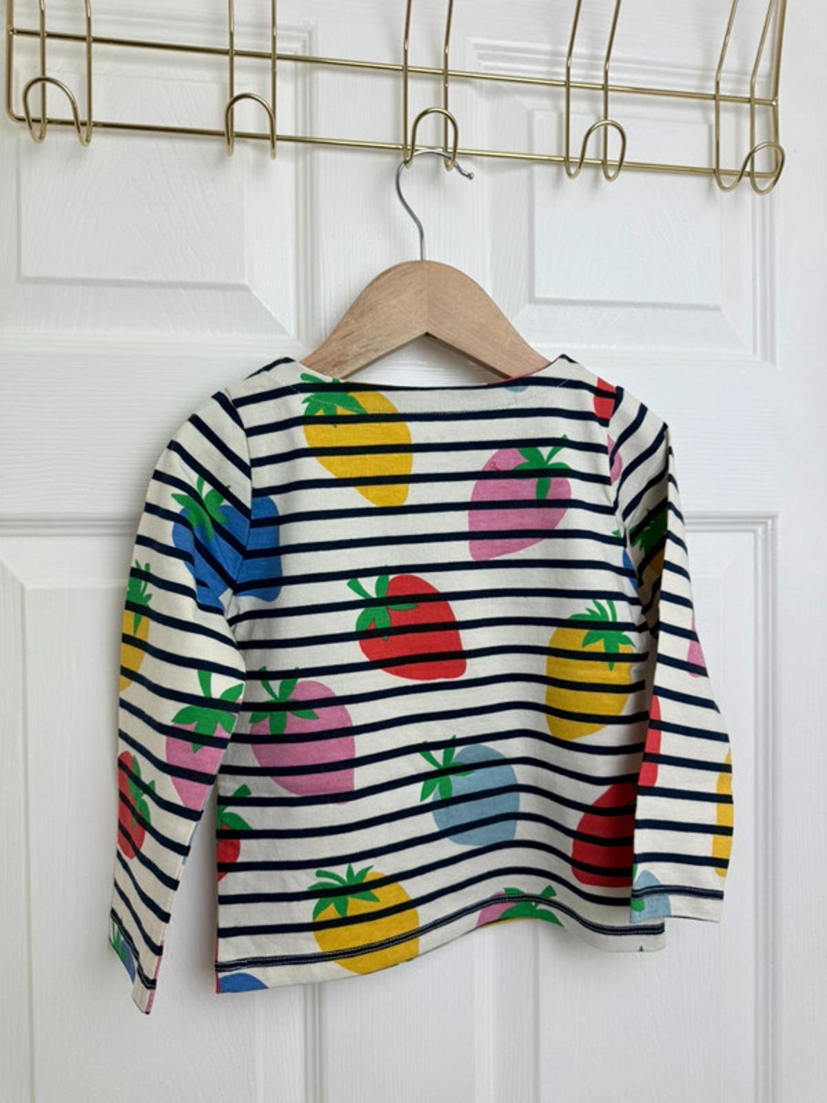NEW Mini Boden Multi Strawberry Top - Girls 2 - 3 Years - Little Ones Preloved. Second Hand Children's & Preloved Baby, Kids, Girls & Boys Clothes. UK online