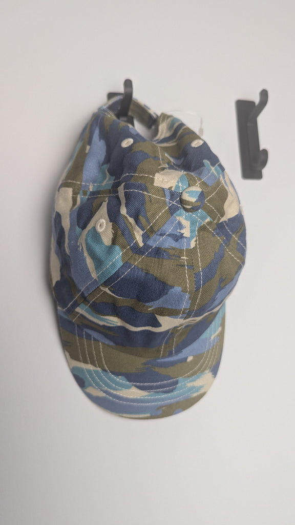 NEW M&S Green Camo Kids Baseball Cap - Boys 12-18 Months Little Ones Preloved Used, Preloved, Preworn Baby, Girls & Boys Clothes. Kids & Children's second hand Clothing UK Online. Cheap affordable. Brands including Next, Joules, Nutmeg Morrisons, TU, F&F, H&M.