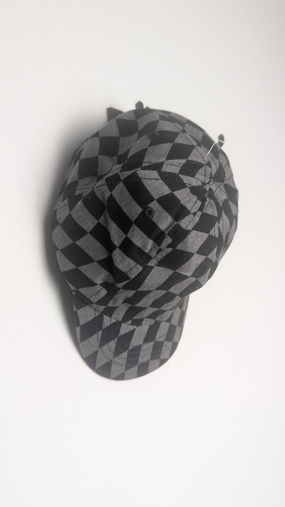 NEW M&S Grey Checked Kids Baseball Cap - Unisex 10-13 Years Little Ones Preloved Used, Preloved, Preworn & Second Hand Baby, Kids & Children's Clothing UK Online. Cheap affordable. Brands including Next, Joules, Nutmeg Morrisons, TU, F&F, H&M.