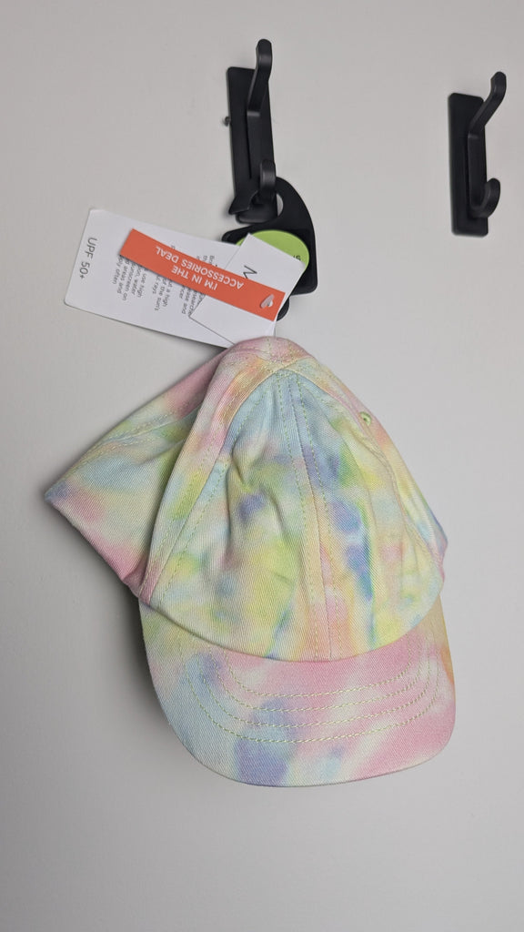 NEW M&S Pink & Yellow Tie Dye Baseball Cap - Girls 12-18 Months Little Ones Preloved Used, Preloved, Preworn & Second Hand Baby, Kids & Children's Clothing UK Online. Cheap affordable. Brands including Next, Joules, Nutmeg Morrisons, TU, F&F, H&M.