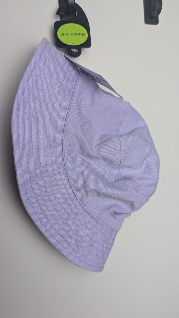 NEW M&S Plain Lilac Purple Bucket Hat - Girls 12-18 Months Little Ones Preloved Used, Preloved, Preworn Baby, Girls & Boys Clothes. Kids & Children's second hand Clothing UK Online. Cheap affordable. Brands including Next, Joules, Nutmeg Morrisons, TU, F&F, H&M.