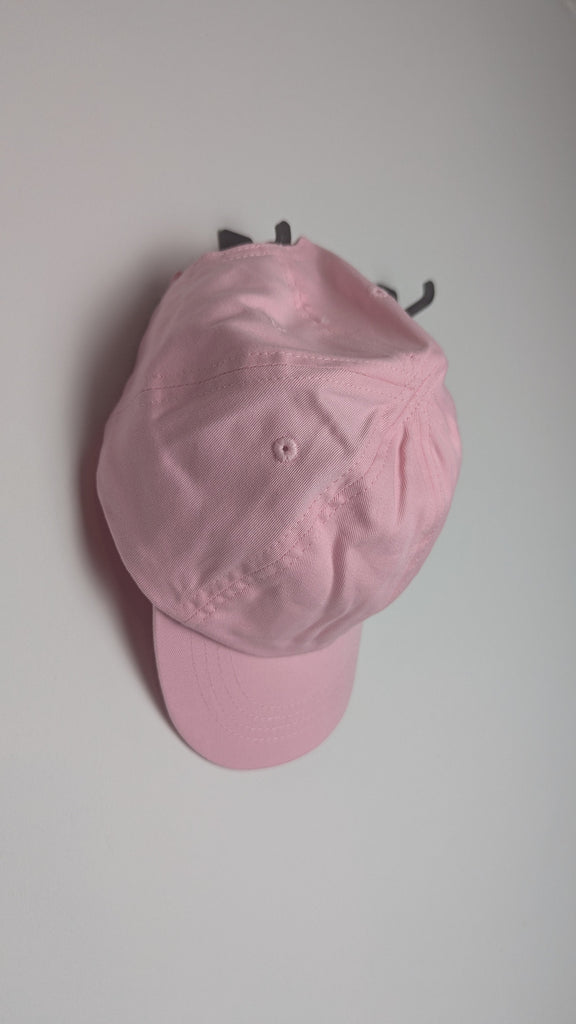 NEW M&S Plain Pink Kids Baseball Cap - Girls 12-18 Months Little Ones Preloved Used, Preloved, Preworn Baby, Girls & Boys Clothes. Kids & Children's second hand Clothing UK Online. Cheap affordable. Brands including Next, Joules, Nutmeg Morrisons, TU, F&F, H&M.