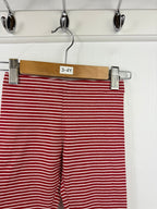 NEW M*S Red Striped Leggings - Girls 3 - 4 Years - Little Ones Preloved. Second Hand Children's & Preloved Baby, Kids, Girls & Boys Clothes. UK online