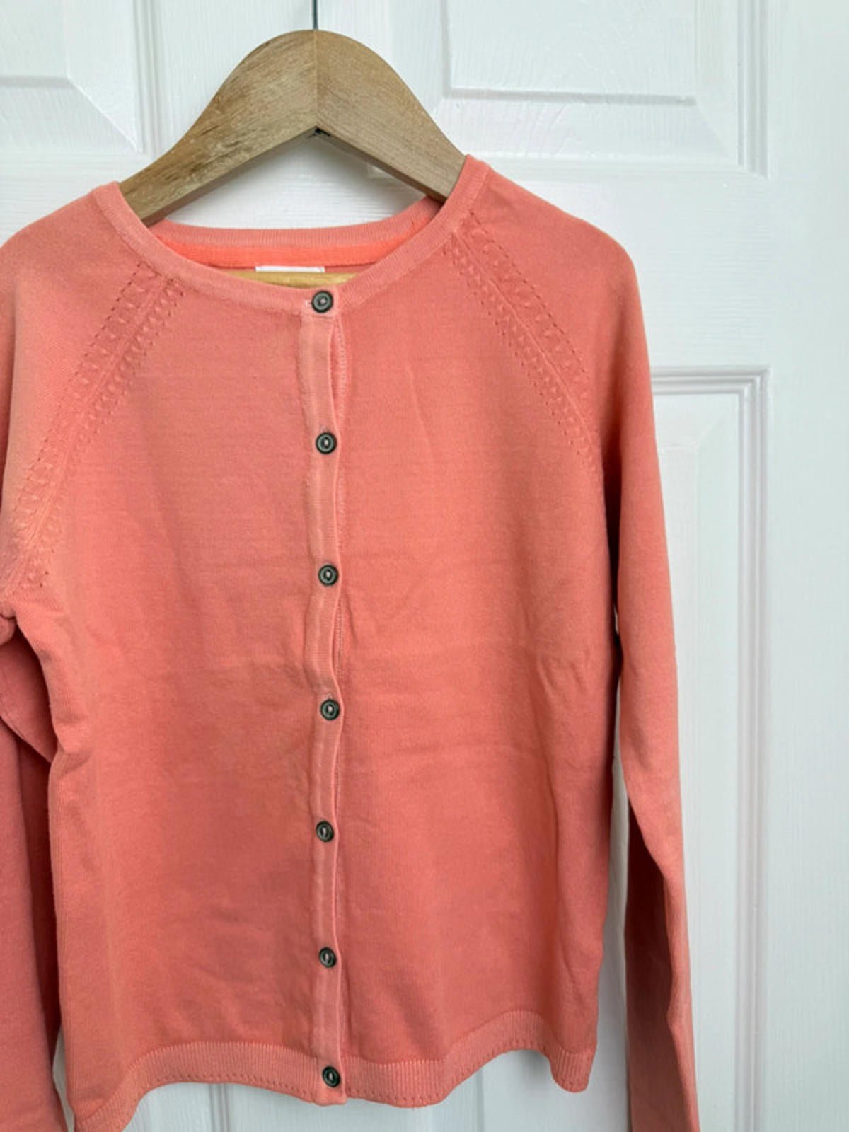 NEW Next Peach Fine Knit Cardigan - Girls 10 Years - Little Ones Preloved. Second Hand Children's & Preloved Baby, Kids, Girls & Boys Clothes. UK online