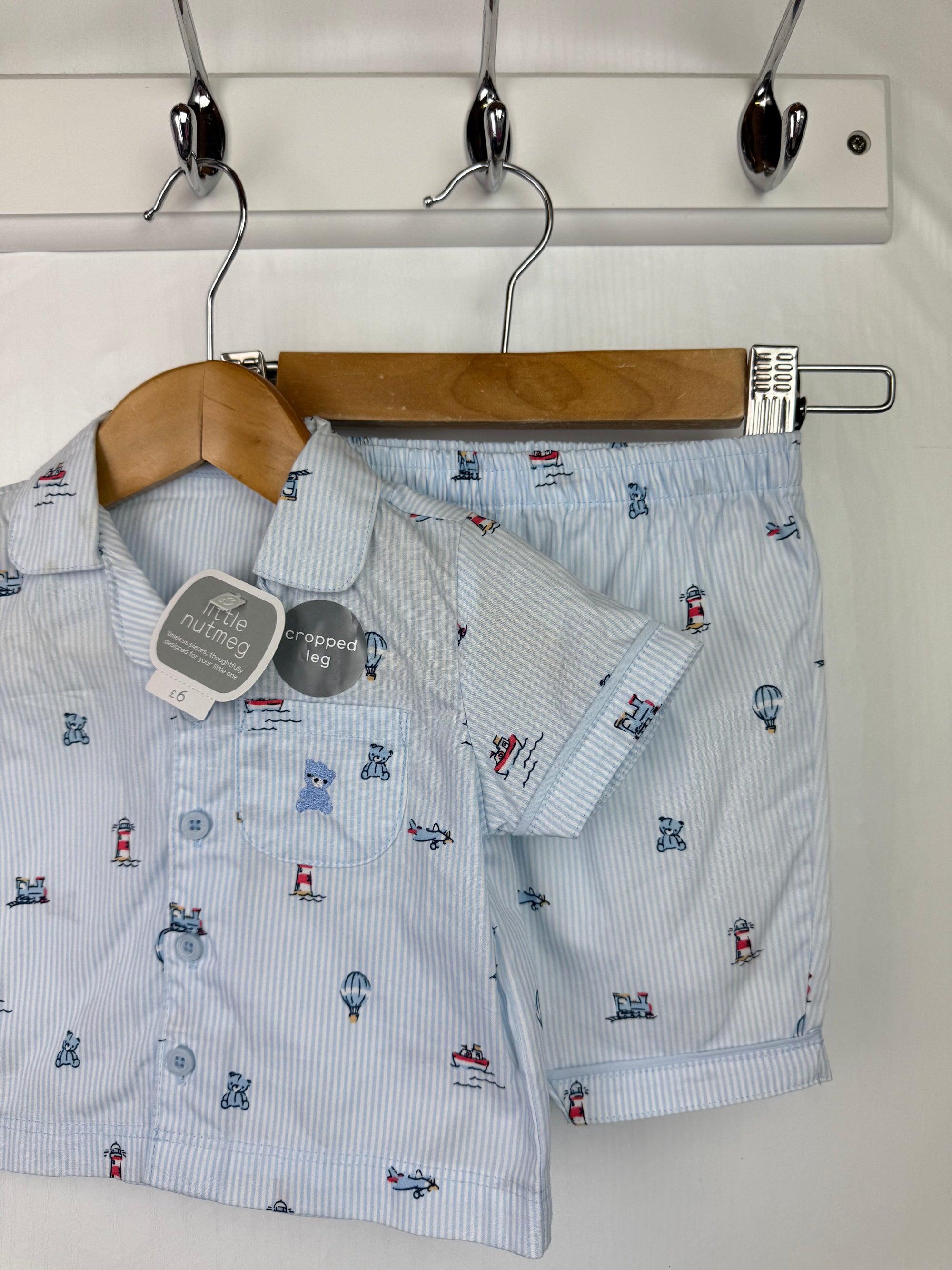 NEW Nutmeg Nautical Pyjamas - Baby Boys 0 - 3 Months - Little Ones Preloved. Second Hand Children's & Preloved Baby, Kids, Girls & Boys Clothes. UK online