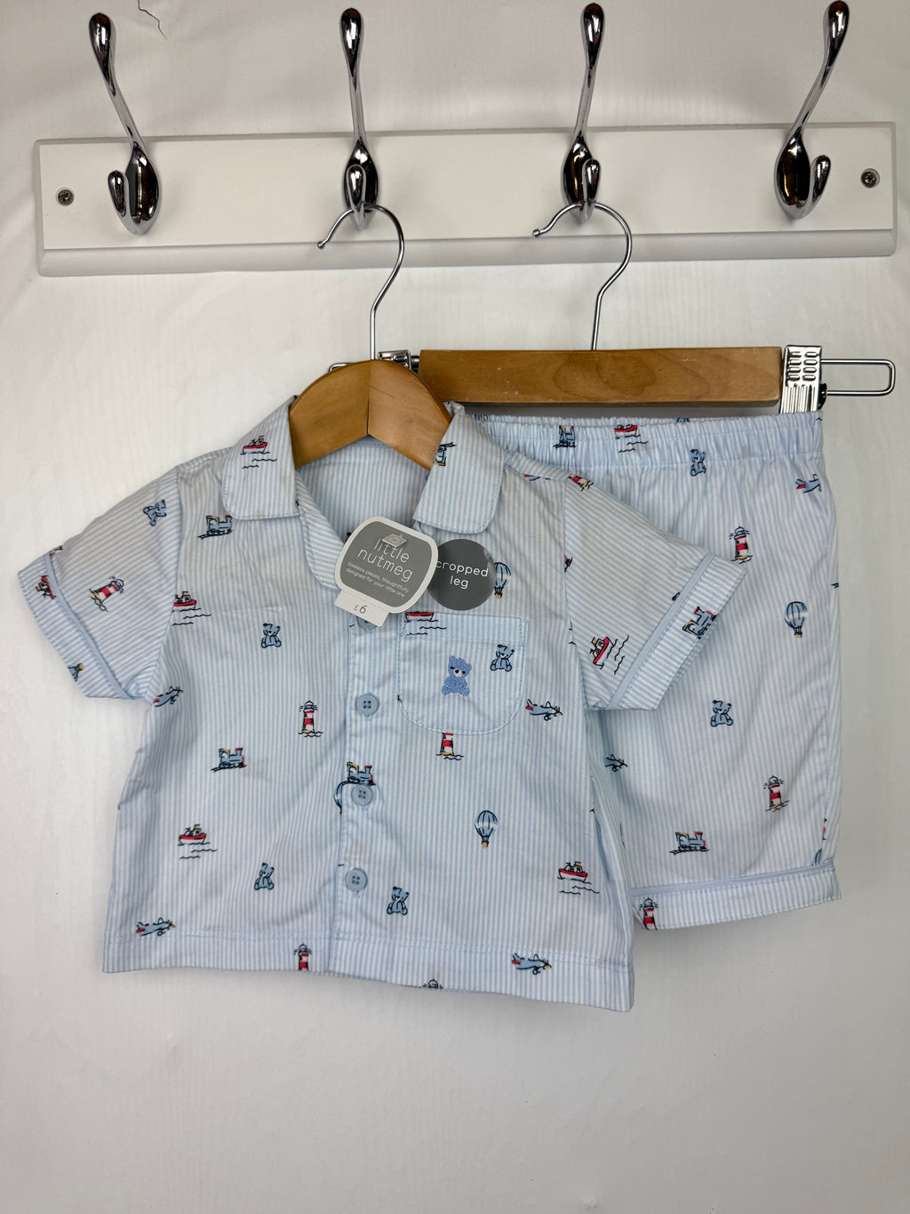 NEW Nutmeg Nautical Pyjamas - Baby Boys 0 - 3 Months - Little Ones Preloved. Second Hand Children's & Preloved Baby, Kids, Girls & Boys Clothes. UK online