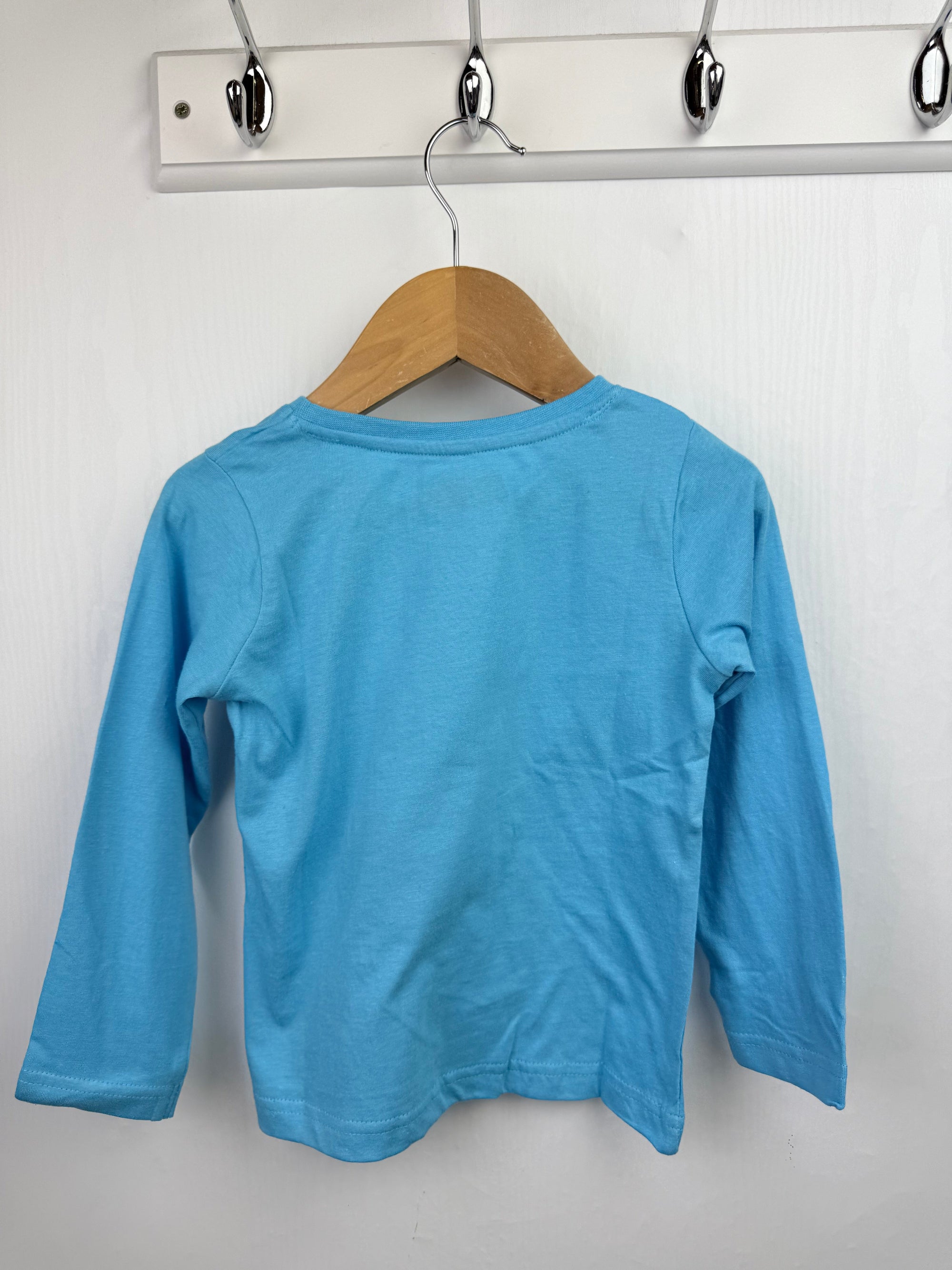 NEW Peppa Pig Blue Long Sleeve Tops - Little Ones Preloved. Second Hand Children's & Preloved Baby, Kids, Girls & Boys Clothes. UK online
