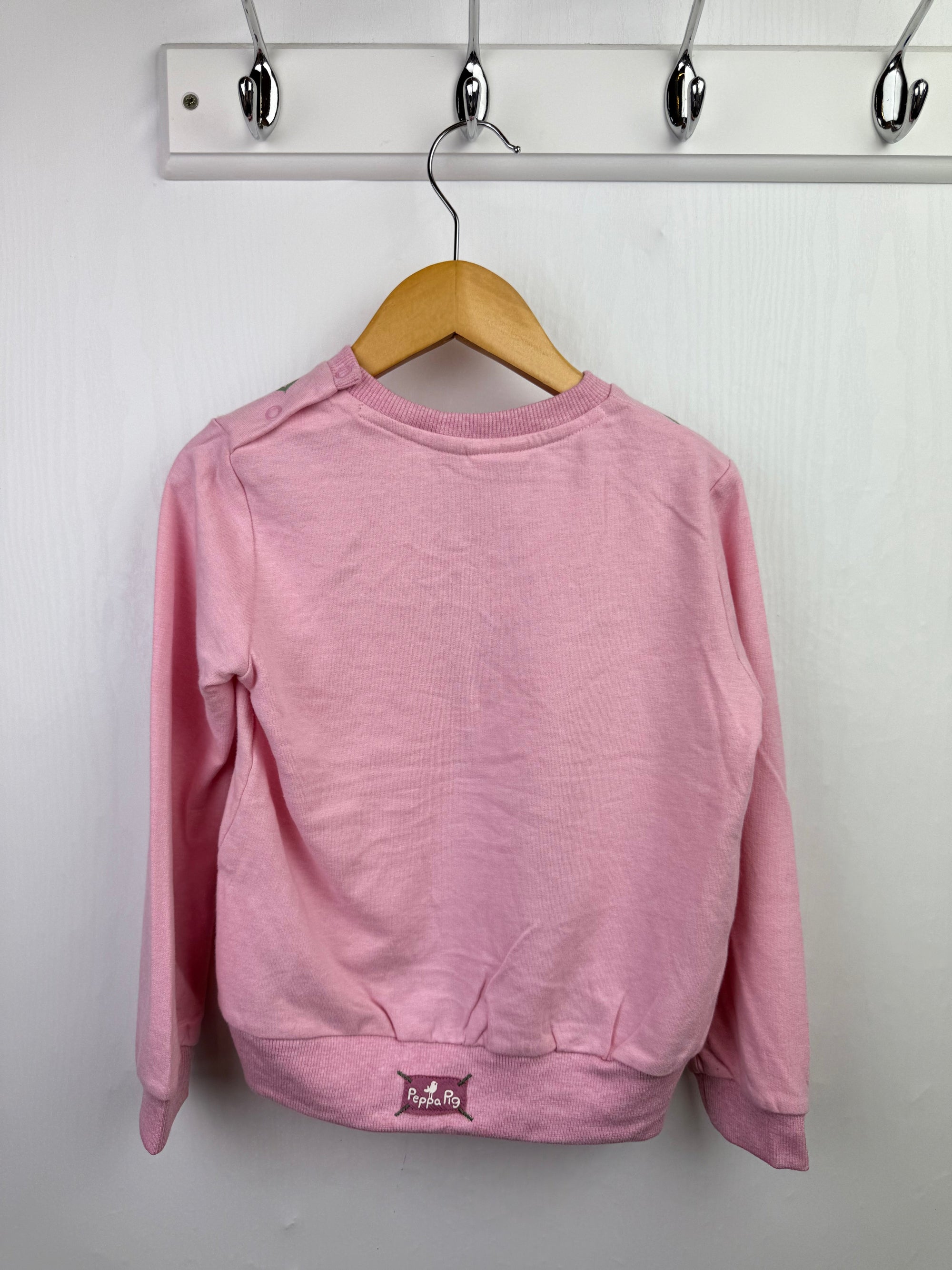 NEW Peppa Pig Pink Floral Jumpers - Little Ones Preloved. Second Hand Children's & Preloved Baby, Kids, Girls & Boys Clothes. UK online