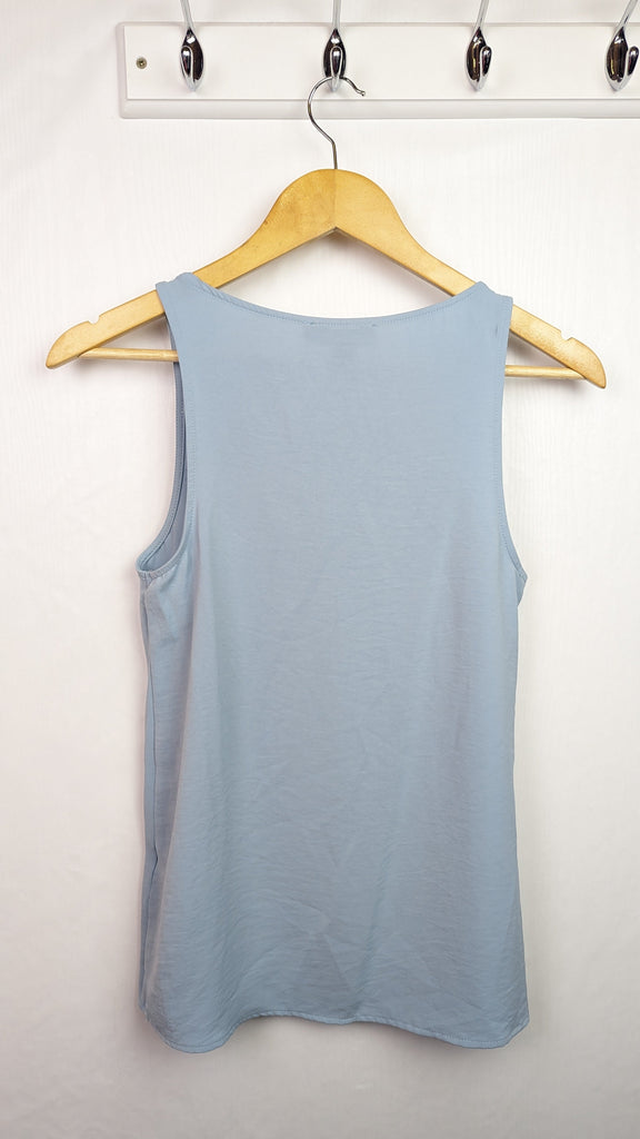 NEW Primark Ladies Blue Vest Top - Size 6 Primark Used, Preloved, Preworn & Second Hand Baby, Kids & Children's Clothing UK Online. Cheap affordable. Brands including Next, Joules, Nutmeg Morrisons, TU, F&F, H&M.