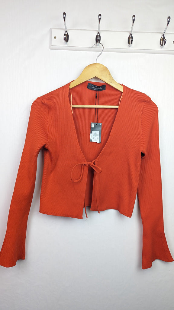 NEW Primark Ladies Orange Cardigan - Size 12-14 Primark Used, Preloved, Preworn & Second Hand Baby, Kids & Children's Clothing UK Online. Cheap affordable. Brands including Next, Joules, Nutmeg Morrisons, TU, F&F, H&M.