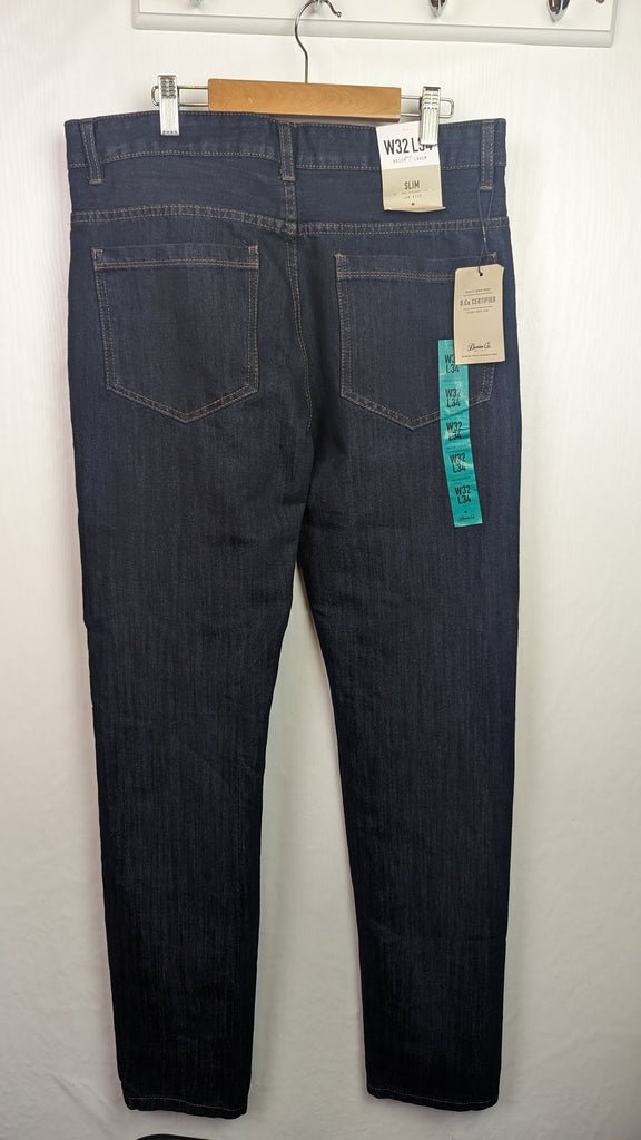 NEW Primark Mens Dark Blue Jeans - Size W32 L34 Primark Used, Preloved, Preworn & Second Hand Baby, Kids & Children's Clothing UK Online. Cheap affordable. Brands including Next, Joules, Nutmeg Morrisons, TU, F&F, H&M.