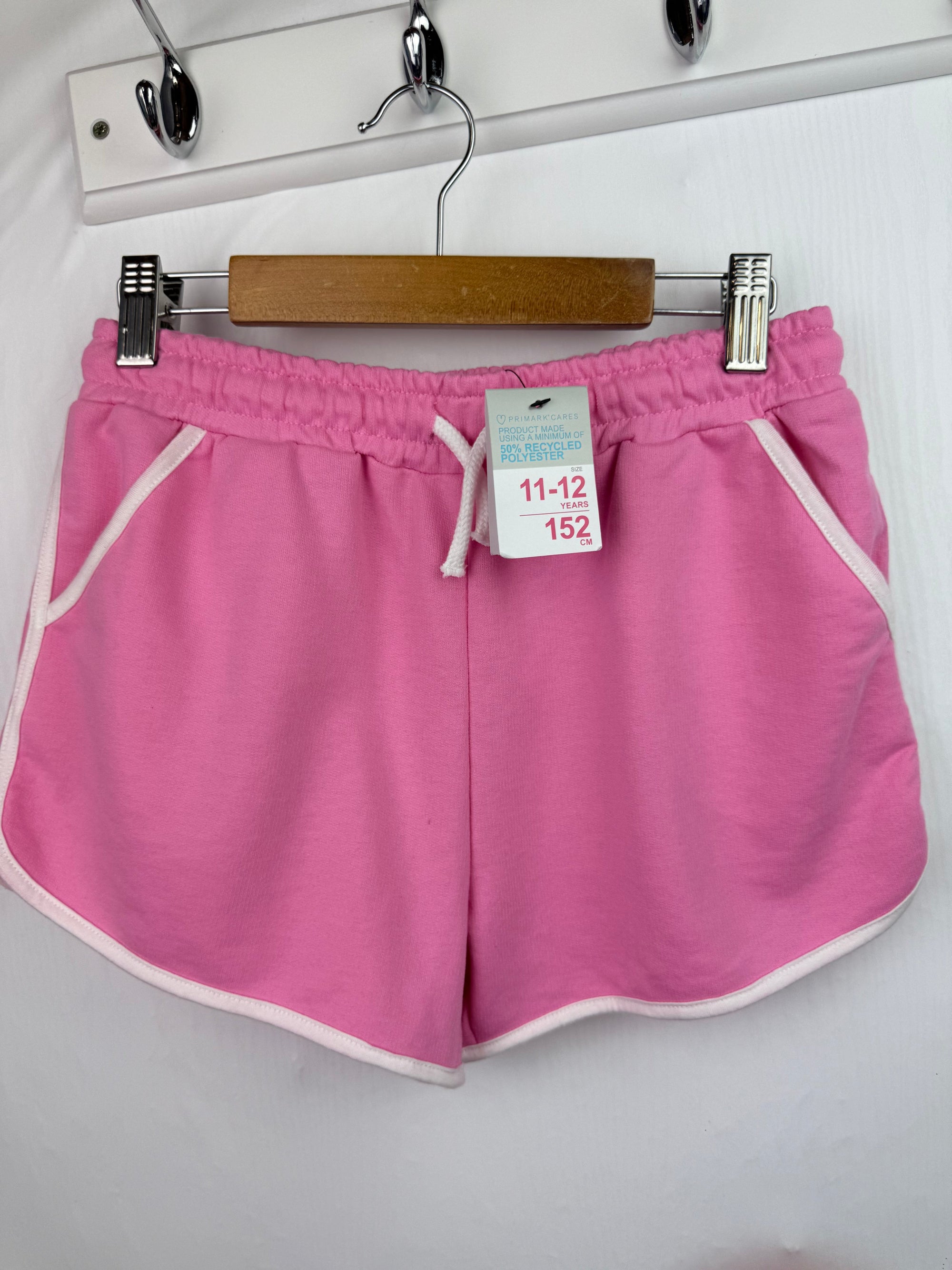 NEW Primark Pink Shorts - Girls 11 - 12 Years - Little Ones Preloved. Second Hand Children's & Preloved Baby, Kids, Girls & Boys Clothes. UK online