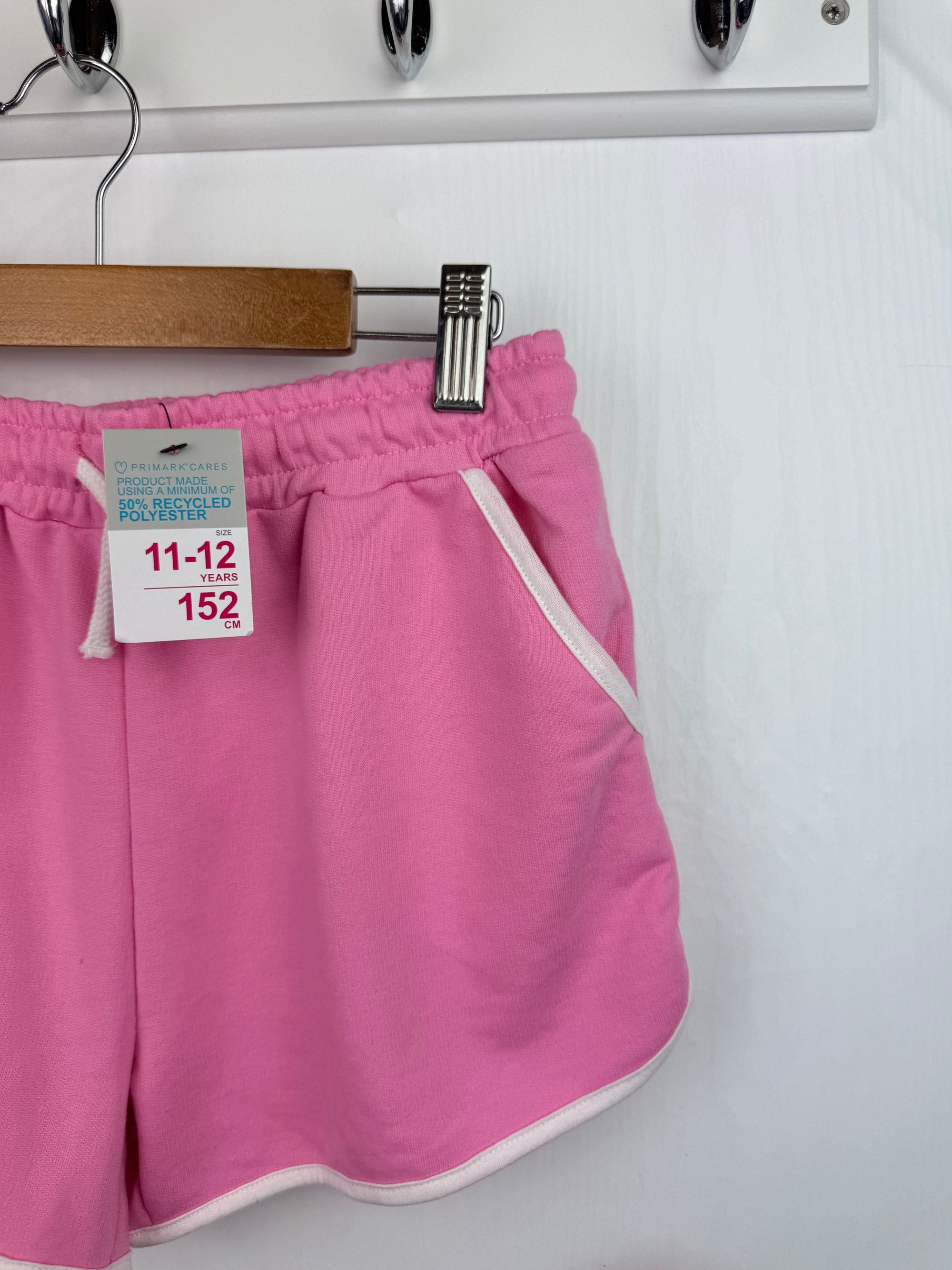 NEW Primark Pink Shorts - Girls 11 - 12 Years - Little Ones Preloved. Second Hand Children's & Preloved Baby, Kids, Girls & Boys Clothes. UK online