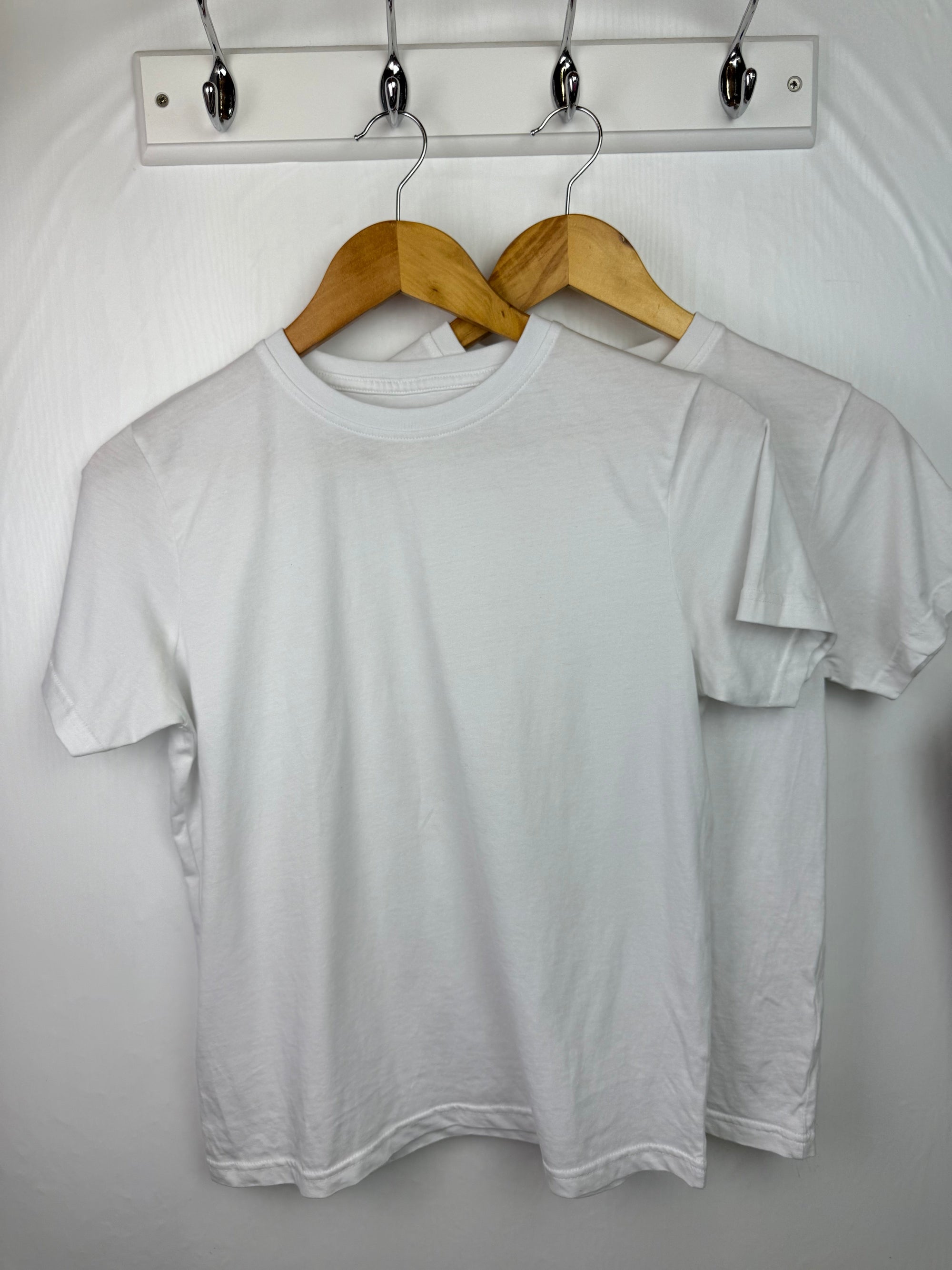 NEW TU Back to School White Tops - Unisex 12 Years - Little Ones Preloved. Second Hand Children's & Preloved Baby, Kids, Girls & Boys Clothes. UK online
