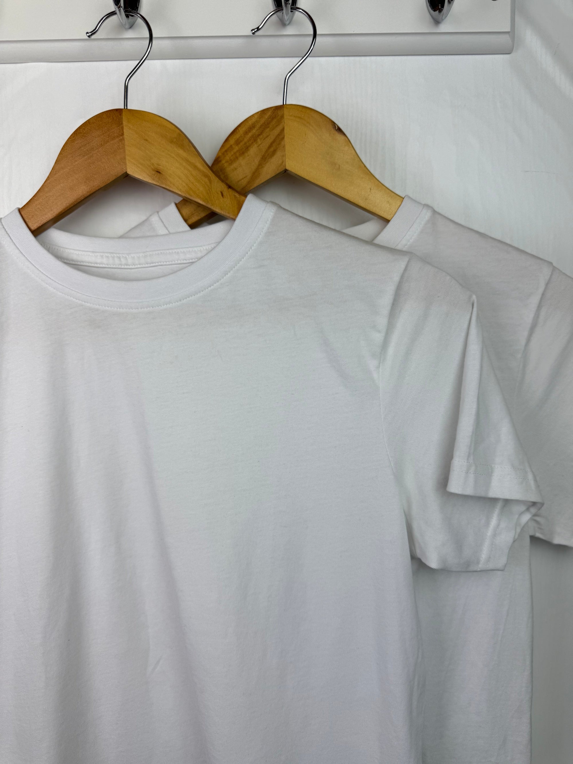 NEW TU Back to School White Tops - Unisex 12 Years - Little Ones Preloved. Second Hand Children's & Preloved Baby, Kids, Girls & Boys Clothes. UK online