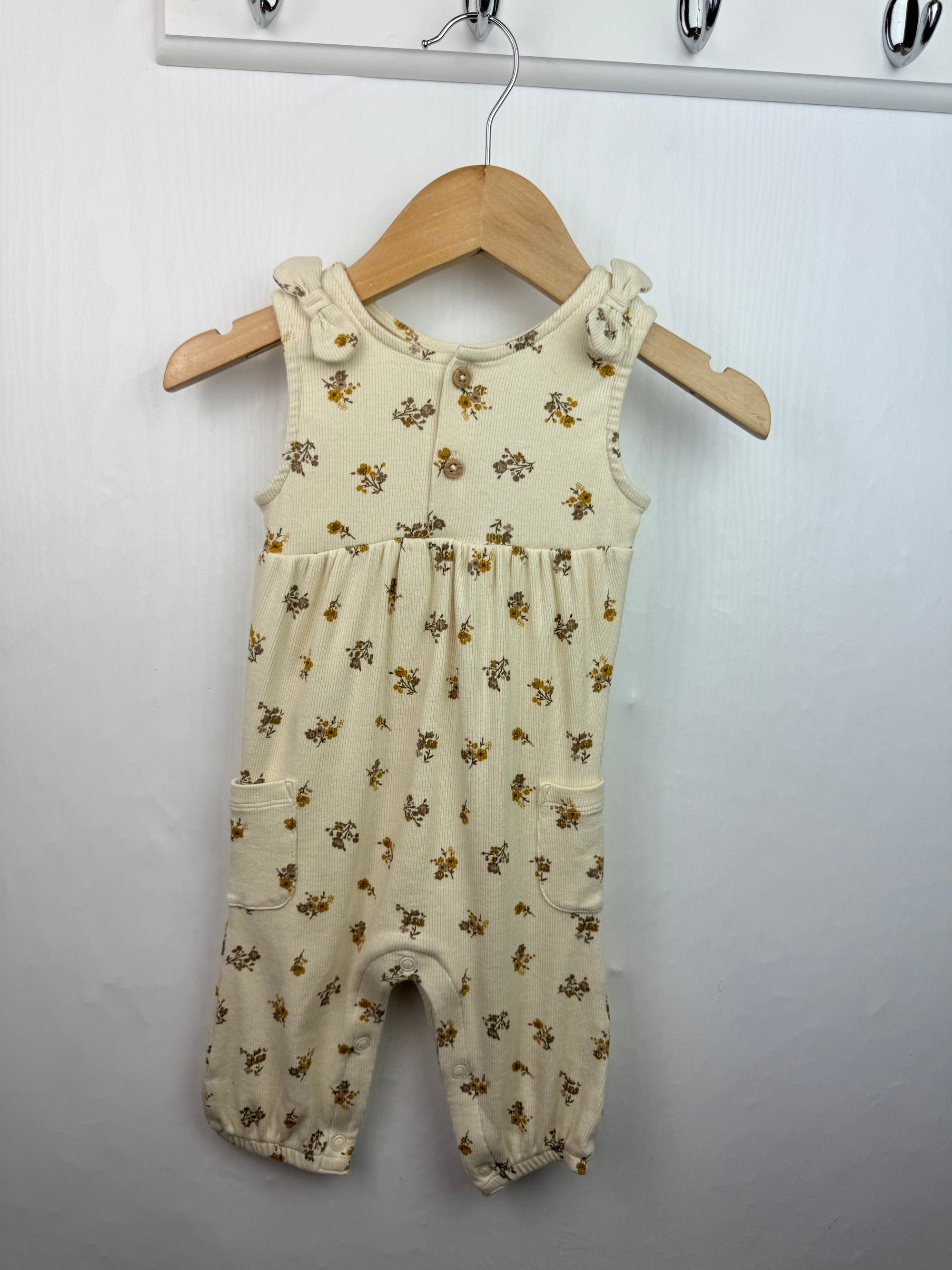 NEW TU Cream Floral Romper - Baby Girls 3 - 6 Months - Little Ones Preloved. Second Hand Children's & Preloved Baby, Kids, Girls & Boys Clothes. UK online
