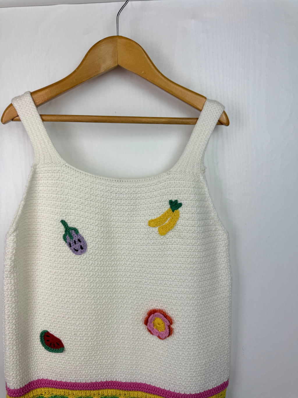 NEW TU Crochet Strap Top - Girls 9 Years - Little Ones Preloved. Second Hand Children's & Preloved Baby, Kids, Girls & Boys Clothes. UK online