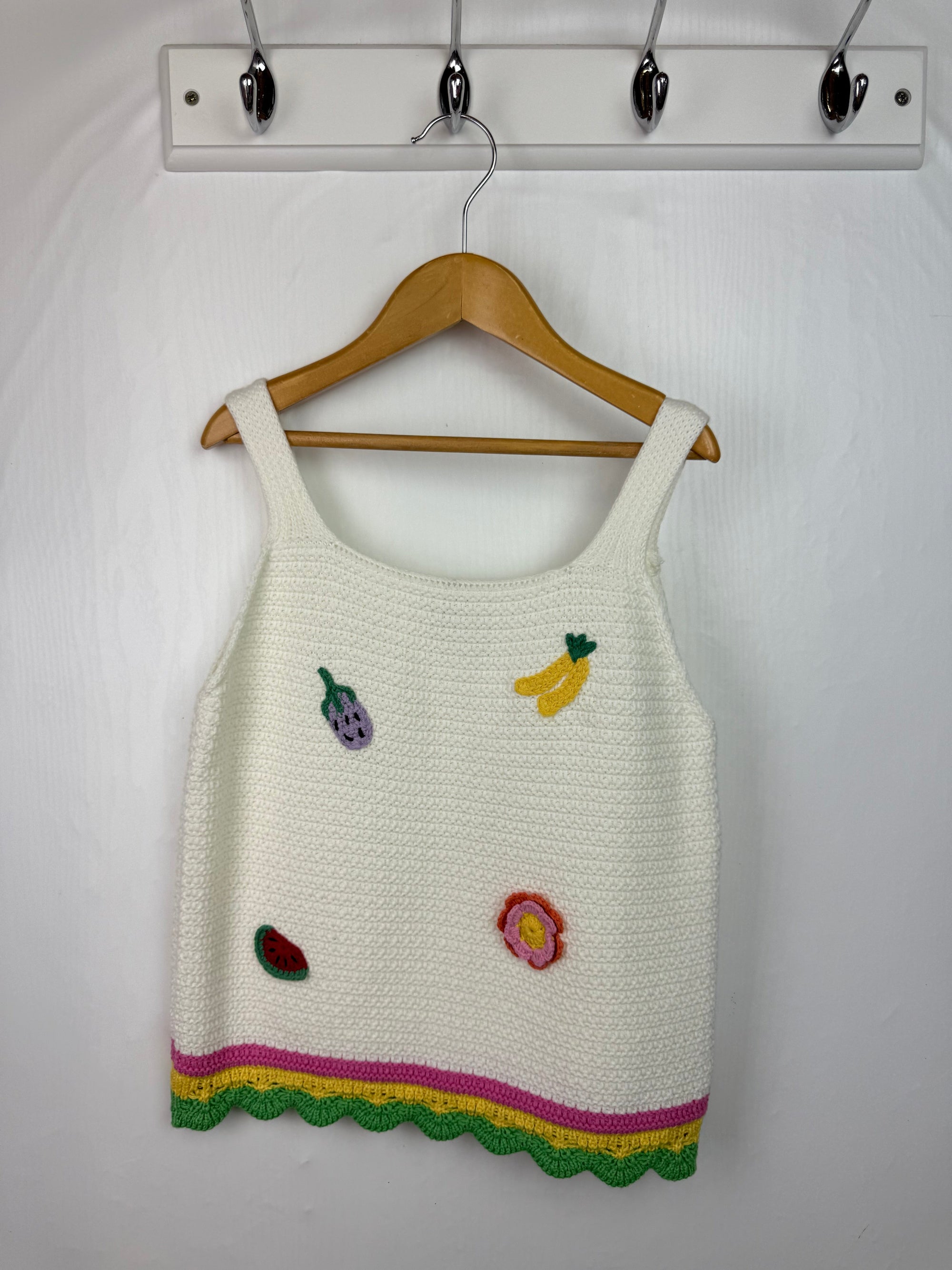 NEW TU Crochet Strap Top - Girls 9 Years - Little Ones Preloved. Second Hand Children's & Preloved Baby, Kids, Girls & Boys Clothes. UK online