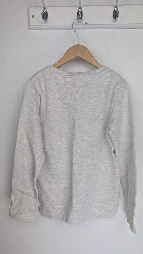 NEW TV Mania plain Beige Grey Jumper - Boys 8 Years TV Mania Used, Preloved, Preworn & Second Hand Baby, Kids & Children's Clothing UK Online. Cheap affordable. Brands including Next, Joules, Nutmeg Morrisons, TU, F&F, H&M.