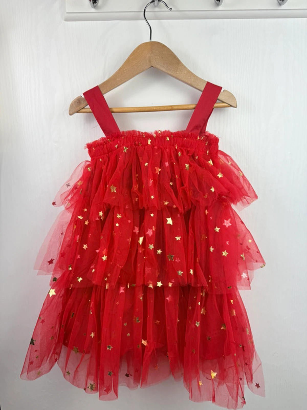 NEW Unbranded Christmas Tree PomPom Dress - Girls 2 - 3 Years - Little Ones Preloved. Second Hand Children's & Preloved Baby, Kids, Girls & Boys Clothes. UK online