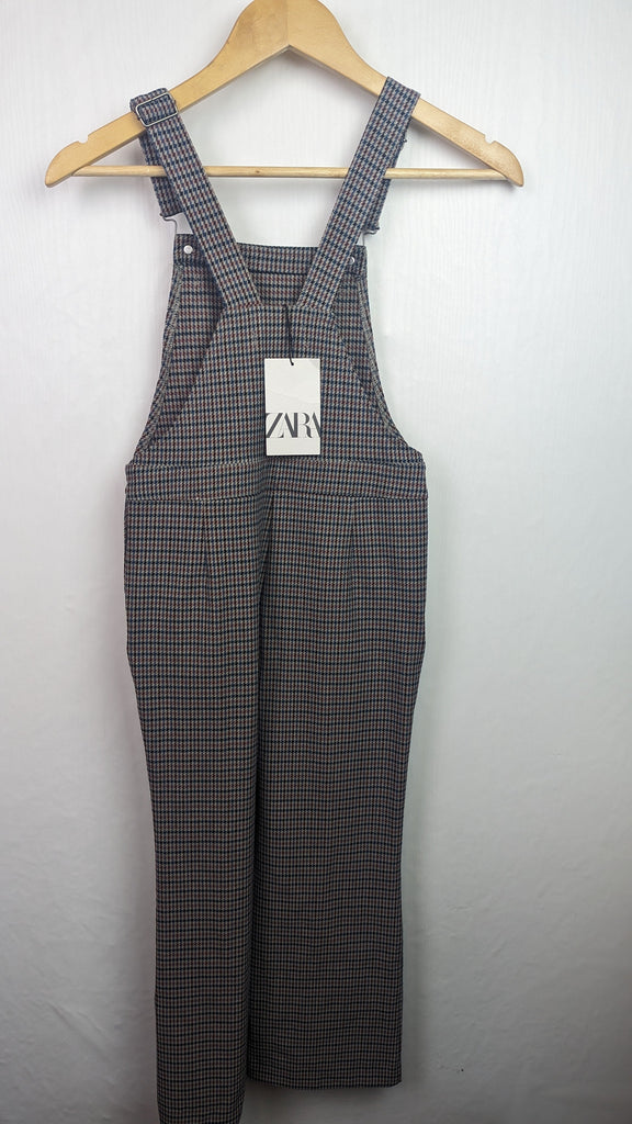 NEW Zara Houndstooth Dungaree Overalls - Girls 10 Years Zara Used, Preloved, Preworn & Second Hand Baby, Kids & Children's Clothing UK Online. Cheap affordable. Brands including Next, Joules, Nutmeg Morrisons, TU, F&F, H&M.