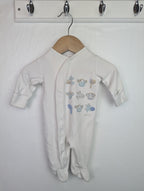 Next Animals Sleepsuit - Baby Boys 0 - 1 Months - Little Ones Preloved. Second Hand Children's & Preloved Baby, Kids, Girls & Boys Clothes. UK online