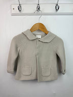 Next Beige Knit Cardigan - Unisex 3 - 6 Months - Little Ones Preloved. Second Hand Children's & Preloved Baby, Kids, Girls & Boys Clothes. UK online