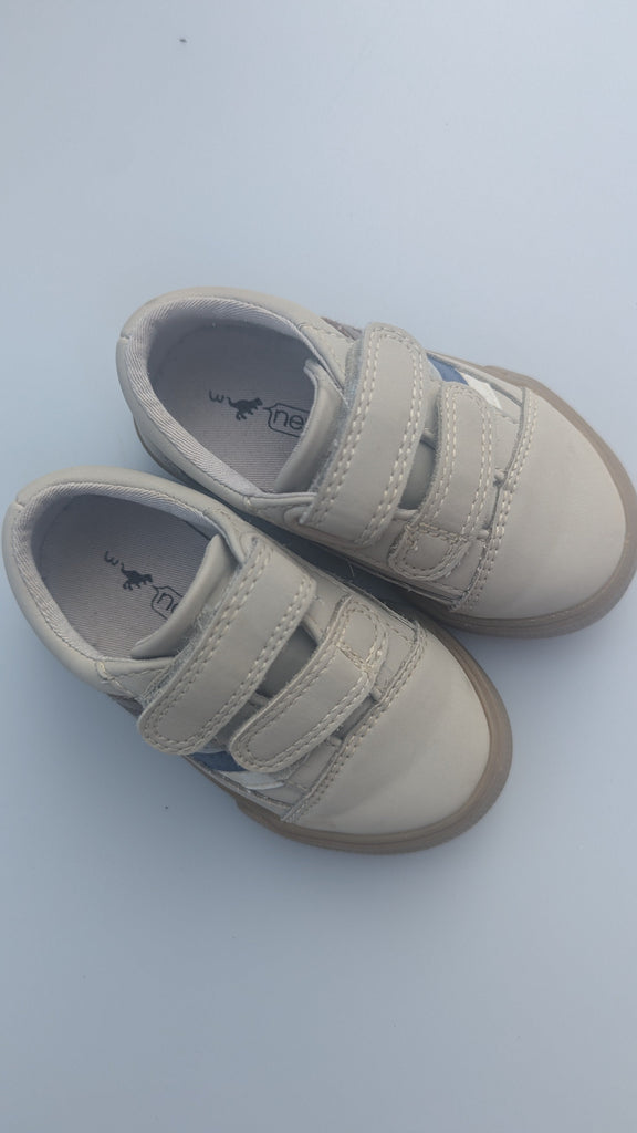 Next Beige Ultralite Trainers - Toddler Boys Size 3 Next Used, Preloved, Preworn & Second Hand Baby, Kids & Children's Clothing UK Online. Cheap affordable. Brands including Next, Joules, Nutmeg Morrisons, TU, F&F, H&M.